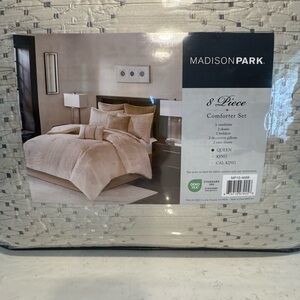 Madison Park Taupe Comforter Set